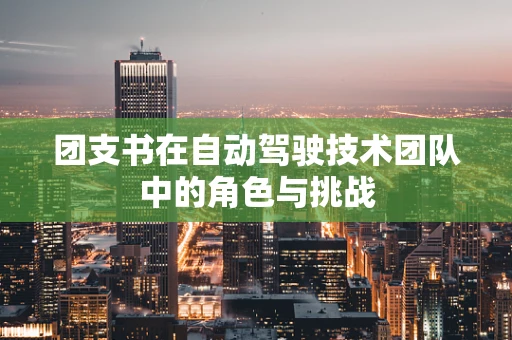 团支书在自动驾驶技术团队中的角色与挑战