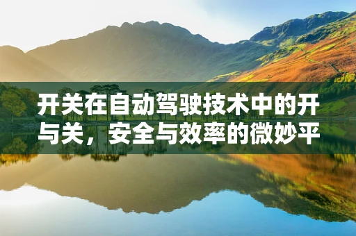 开关在自动驾驶技术中的开与关，安全与效率的微妙平衡？