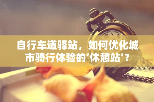 自行车道驿站，如何优化城市骑行体验的‘休憩站’？