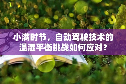 小满时节，自动驾驶技术的温湿平衡挑战如何应对？