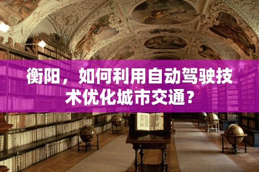 衡阳，如何利用自动驾驶技术优化城市交通？