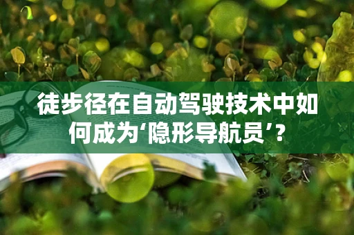 徒步径在自动驾驶技术中如何成为‘隐形导航员’？
