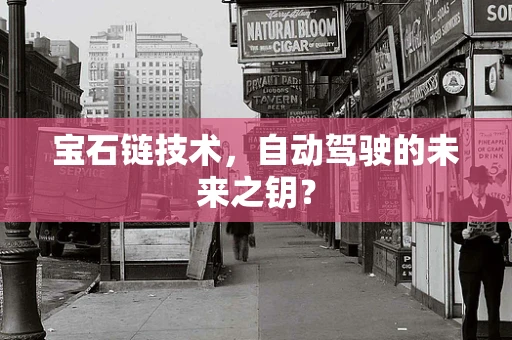宝石链技术，自动驾驶的未来之钥？