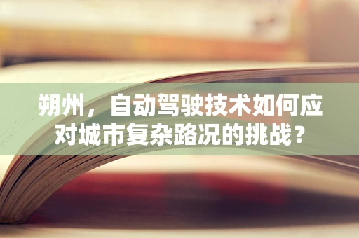 朔州，自动驾驶技术如何应对城市复杂路况的挑战？