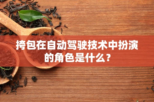 挎包在自动驾驶技术中扮演的角色是什么？