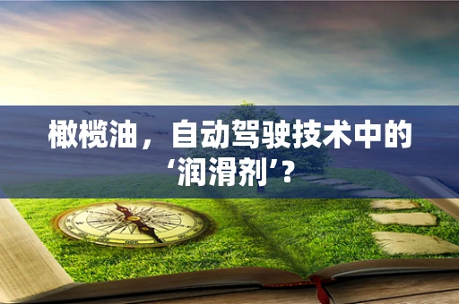 橄榄油，自动驾驶技术中的‘润滑剂’？