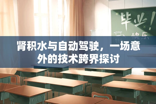 肾积水与自动驾驶，一场意外的技术跨界探讨