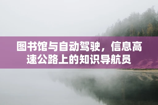 图书馆与自动驾驶，信息高速公路上的知识导航员