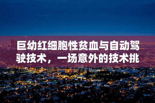 巨幼红细胞性贫血与自动驾驶技术，一场意外的技术挑战