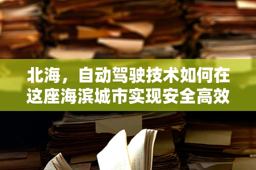北海，自动驾驶技术如何在这座海滨城市实现安全高效的出行？