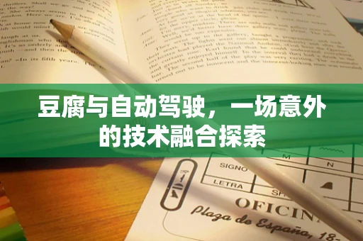豆腐与自动驾驶，一场意外的技术融合探索