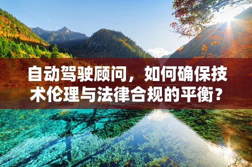 自动驾驶顾问，如何确保技术伦理与法律合规的平衡？