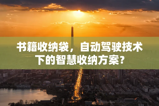书籍收纳袋，自动驾驶技术下的智慧收纳方案？