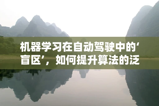 机器学习在自动驾驶中的‘盲区’，如何提升算法的泛化能力？