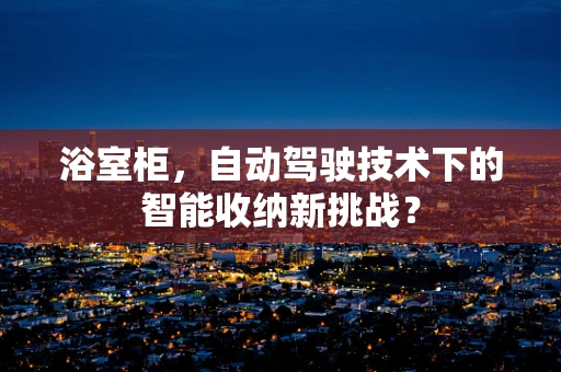 浴室柜，自动驾驶技术下的智能收纳新挑战？
