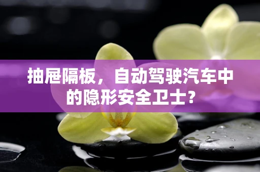 抽屉隔板，自动驾驶汽车中的隐形安全卫士？