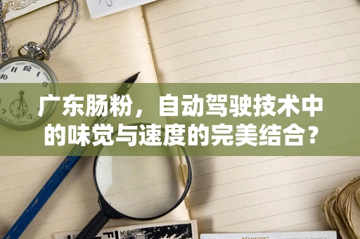 广东肠粉，自动驾驶技术中的味觉与速度的完美结合？
