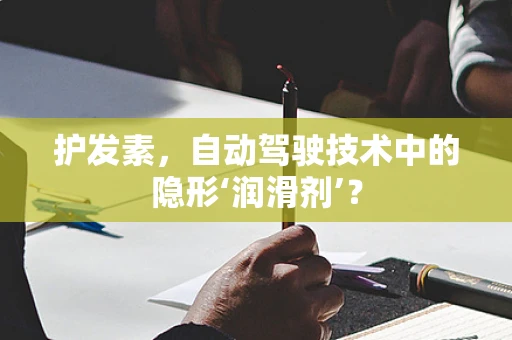 护发素，自动驾驶技术中的隐形‘润滑剂’？