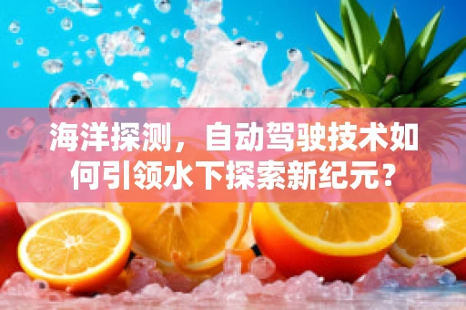 海洋探测，自动驾驶技术如何引领水下探索新纪元？