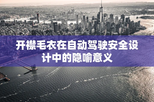 开襟毛衣在自动驾驶安全设计中的隐喻意义