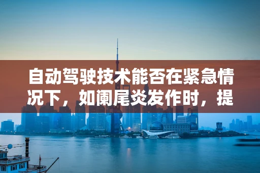 自动驾驶技术能否在紧急情况下，如阑尾炎发作时，提供即时援助？