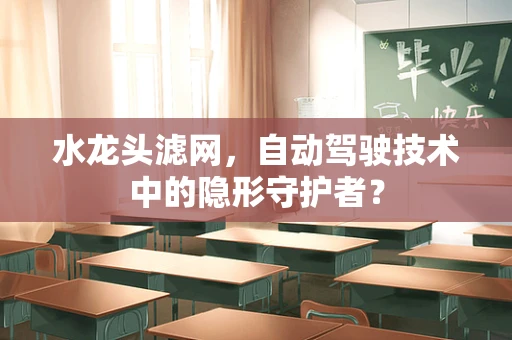 水龙头滤网，自动驾驶技术中的隐形守护者？