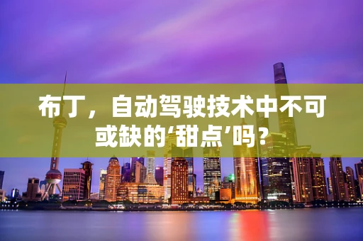 布丁，自动驾驶技术中不可或缺的‘甜点’吗？