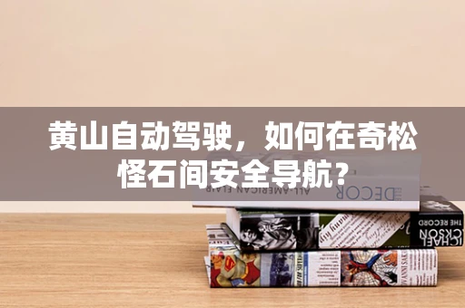 黄山自动驾驶，如何在奇松怪石间安全导航？