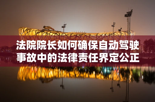 法院院长如何确保自动驾驶事故中的法律责任界定公正透明？
