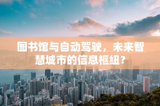 图书馆与自动驾驶，未来智慧城市的信息枢纽？