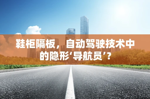鞋柜隔板，自动驾驶技术中的隐形‘导航员’？