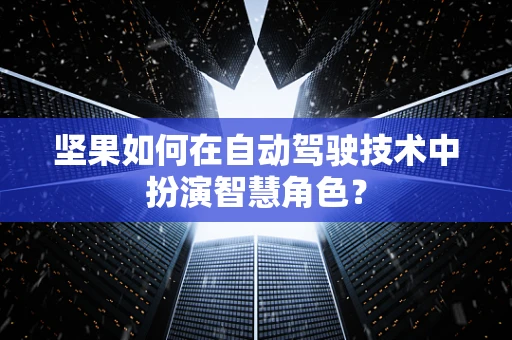 坚果如何在自动驾驶技术中扮演智慧角色？