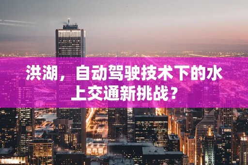 洪湖，自动驾驶技术下的水上交通新挑战？