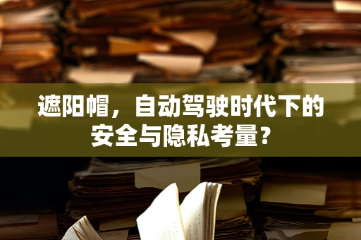 遮阳帽，自动驾驶时代下的安全与隐私考量？