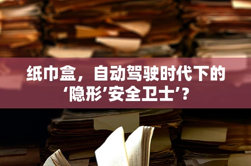 纸巾盒，自动驾驶时代下的‘隐形’安全卫士’？