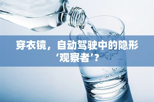 穿衣镜，自动驾驶中的隐形‘观察者’？