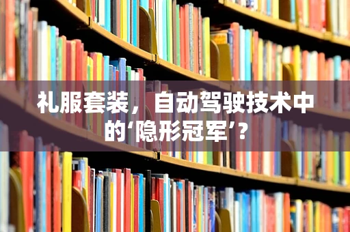 礼服套装，自动驾驶技术中的‘隐形冠军’？