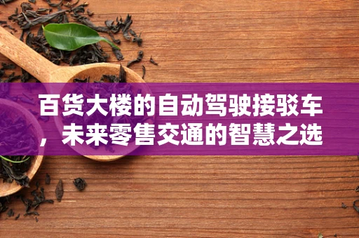 百货大楼的自动驾驶接驳车，未来零售交通的智慧之选？