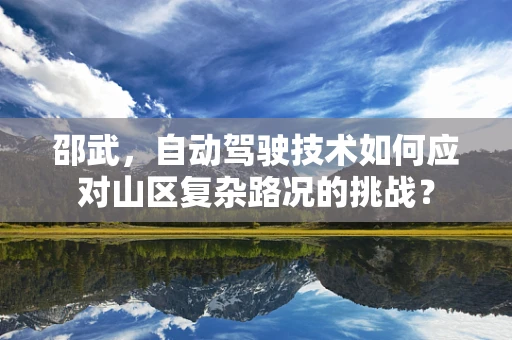 邵武，自动驾驶技术如何应对山区复杂路况的挑战？