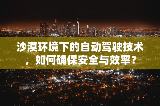 沙漠环境下的自动驾驶技术，如何确保安全与效率？