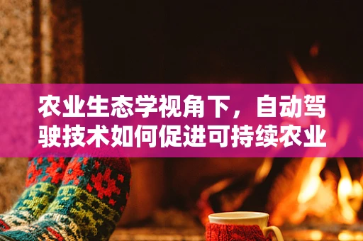 农业生态学视角下，自动驾驶技术如何促进可持续农业发展？