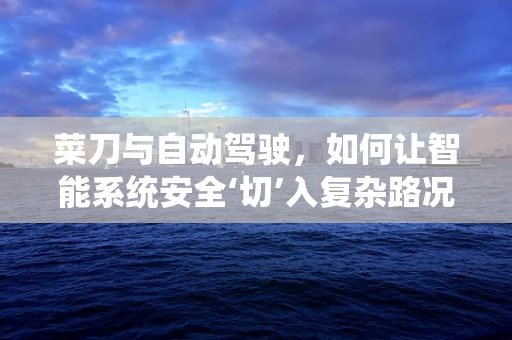 菜刀与自动驾驶，如何让智能系统安全‘切’入复杂路况？