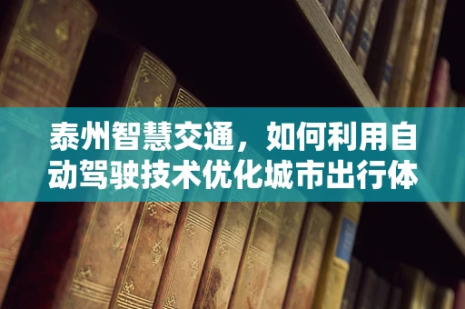 泰州智慧交通，如何利用自动驾驶技术优化城市出行体验？