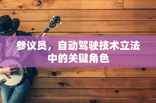 参议员，自动驾驶技术立法中的关键角色
