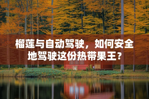 榴莲与自动驾驶，如何安全地驾驶这份热带果王？