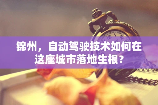 锦州，自动驾驶技术如何在这座城市落地生根？