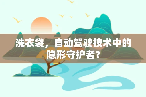 洗衣袋，自动驾驶技术中的隐形守护者？