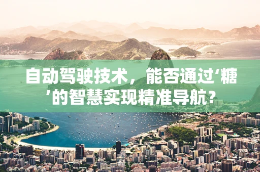 自动驾驶技术，能否通过‘糖’的智慧实现精准导航？