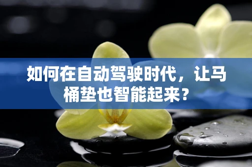 如何在自动驾驶时代，让马桶垫也智能起来？