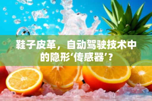 鞋子皮革，自动驾驶技术中的隐形‘传感器’？